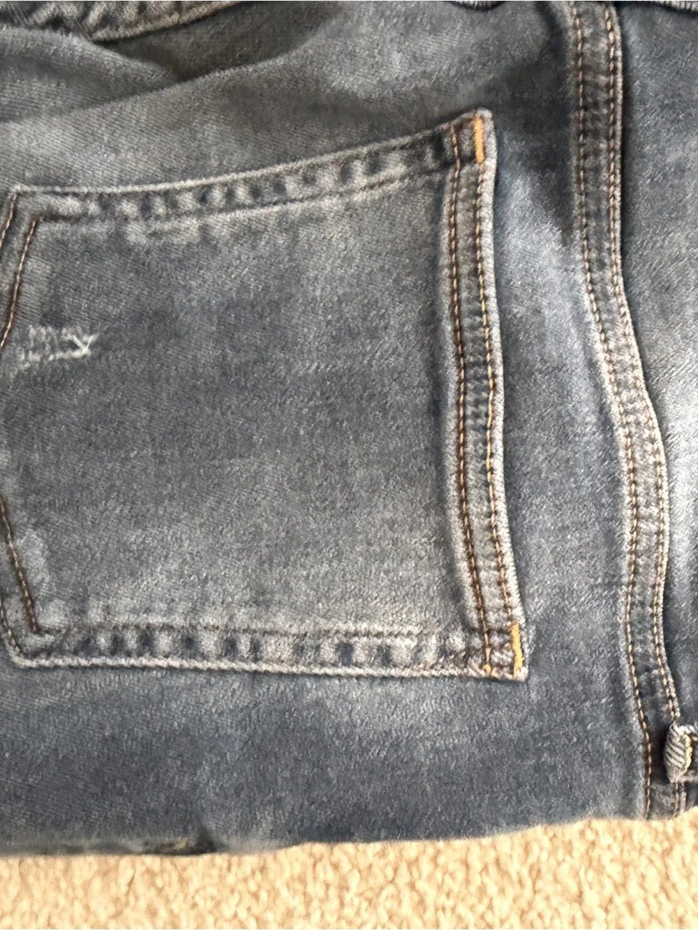 GAP Kids Skinny Jeans Boys Size 12 Husky Medium Wash Stretch Denim